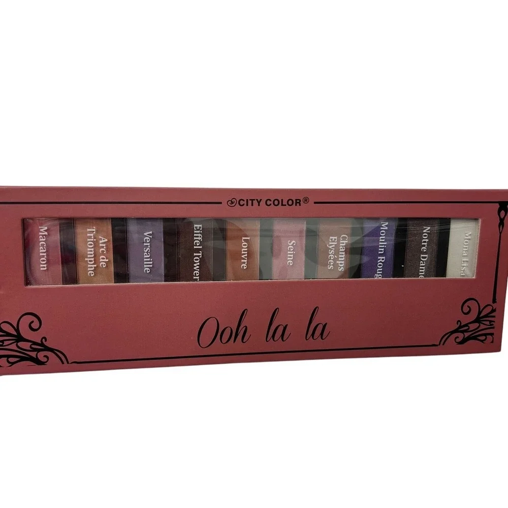 City Color Ooh La La Eyeshadow‎ Palette 10 Colors New Sealed Makeup